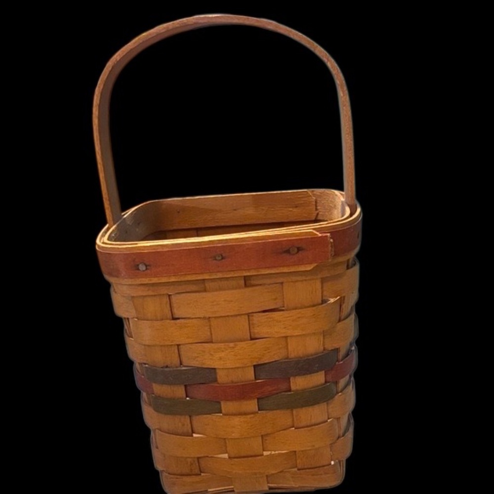Vintage 1992 Longaberger Shades of Autumn Bittersweet Basket - Picture 5 of 16